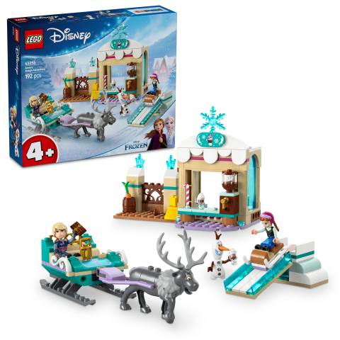LEGO® ǀ Disney Frozen Anna’nın Kızak Macerası İnşa Edilebilen Model Oyuncak Seti 43256