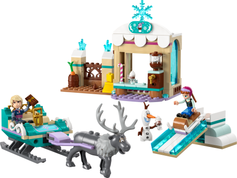 LEGO® ǀ Disney Frozen Anna’nın Kızak Macerası İnşa Edilebilen Model Oyuncak Seti 43256