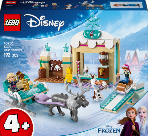 LEGO® ǀ Disney Frozen Anna’nın Kızak Macerası İnşa Edilebilen Model Oyuncak Seti 43256