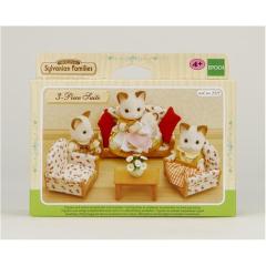 Sylvanian Families 3 Parça Koltuk Seti ve Orta Sehpa