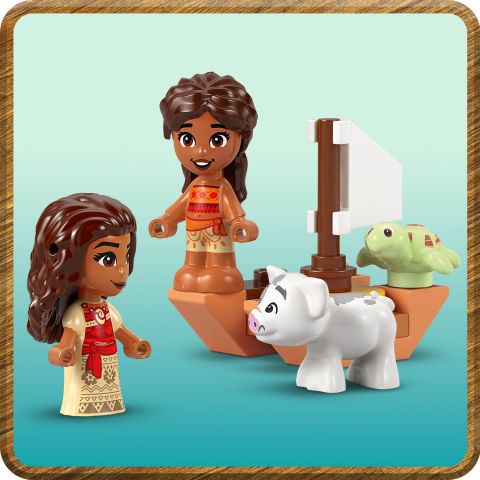 LEGO® ǀ Disney Moana’nın Ada Eğlencesi İnşa Edilebilen Oyuncak Modeli ve Yapım Seti 43260