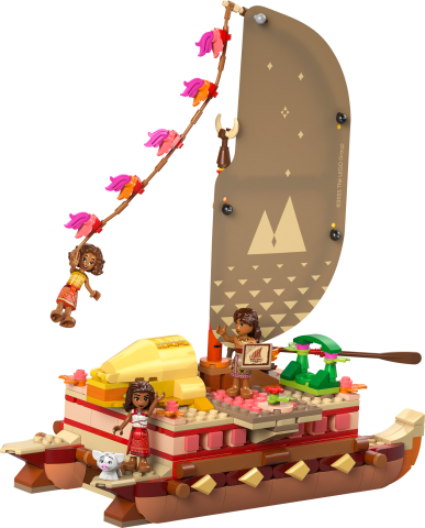 LEGO® ǀ Disney Moana’nın Macera Kanosu Fantastik Oyuncak Model Seti 43270