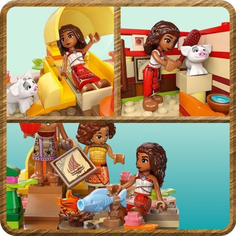LEGO® ǀ Disney Moana’nın Macera Kanosu Fantastik Oyuncak Model Seti 43270