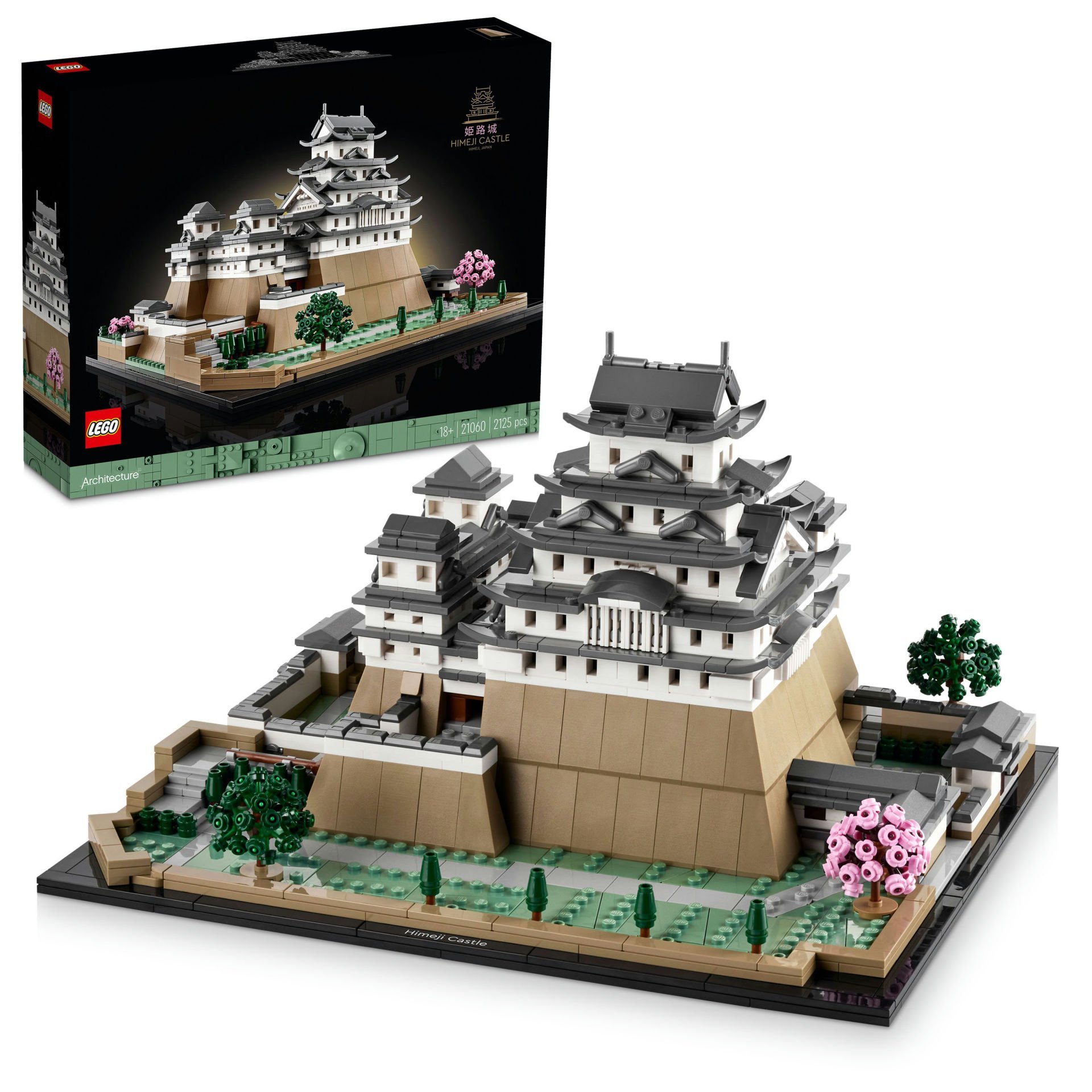 LEGO® Architecture Himeji Kalesi 21060 Yapım Seti (2125 Parça)