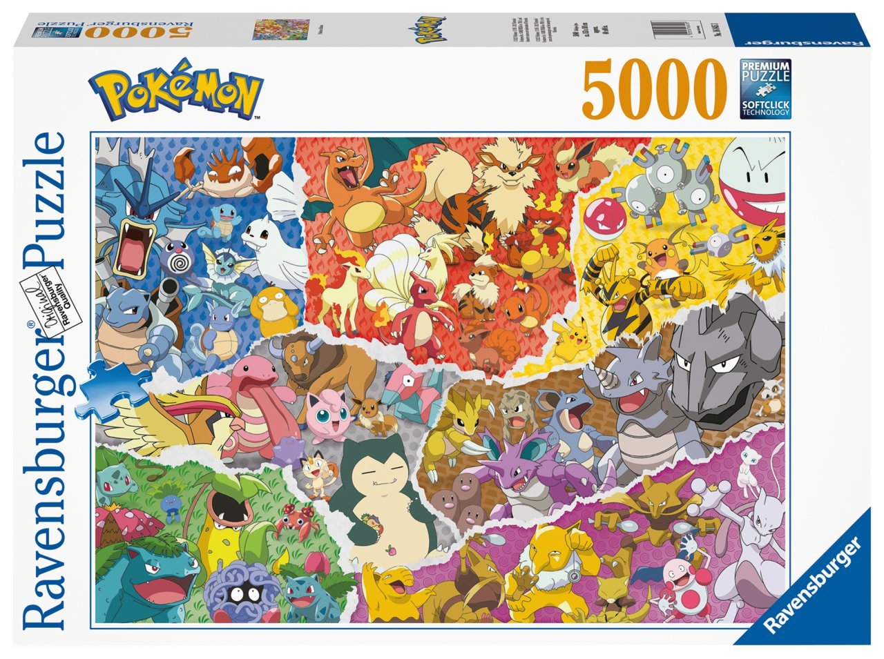 Ravensburger 5000 Parçalı Puzzle Pokemon Allstars