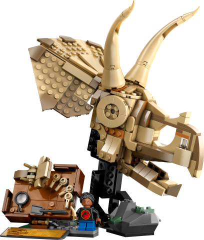 LEGO® Jurassic World Dinozor Fosilleri: Triceratops Kafatası Model Seti 76969