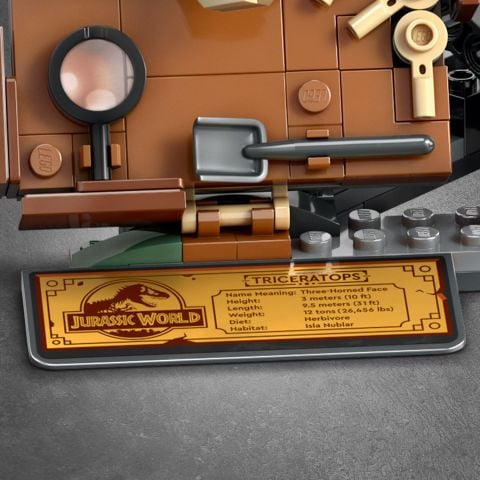 LEGO® Jurassic World Dinozor Fosilleri: Triceratops Kafatası Model Seti 76969