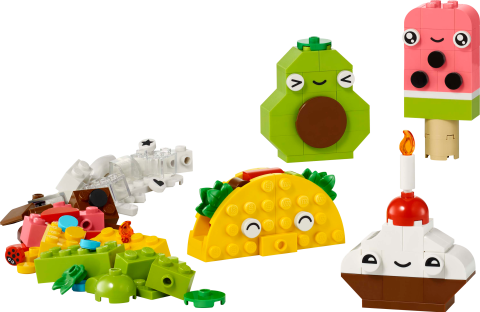 LEGO® Classic Yaratıcı Yiyecek Arkadaşlar Hayali Oyunlar için Oyuncak 11039