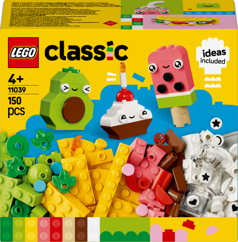 LEGO® Classic Yaratıcı Yiyecek Arkadaşlar Hayali Oyunlar için Oyuncak 11039