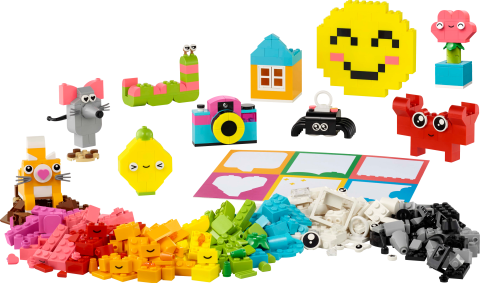 LEGO® Classic Yaratıcı Mutlu Kutu Renkli Yapım Parçaları 11042