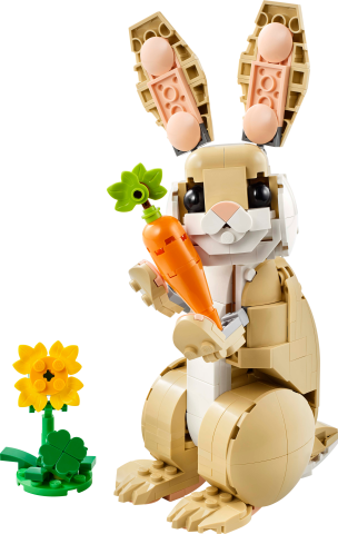LEGO® Creator 3’ü 1 Arada Sevimli Tavşan Oyun Seti 31162