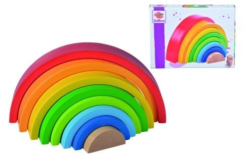 Ahşap Renkli Halka seti