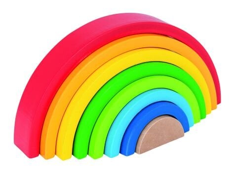 Ahşap Renkli Halka seti