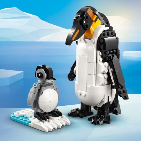 LEGO® Creator 3'ü 1 Arada Vahşi Hayvanlar: Panda Ailesi Oyun Seti 31165