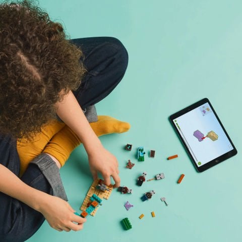 LEGO® Minecraft® Serseri Köylü Çöl Devriyesi Çocuklar için Oyun Seti 21267