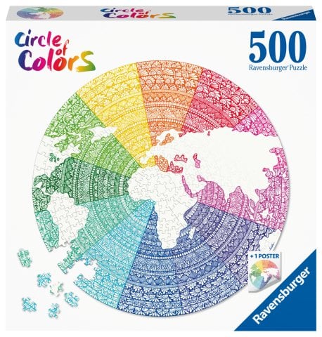 Ravensburger 500 Parçalı Daire Puzzle Mandala