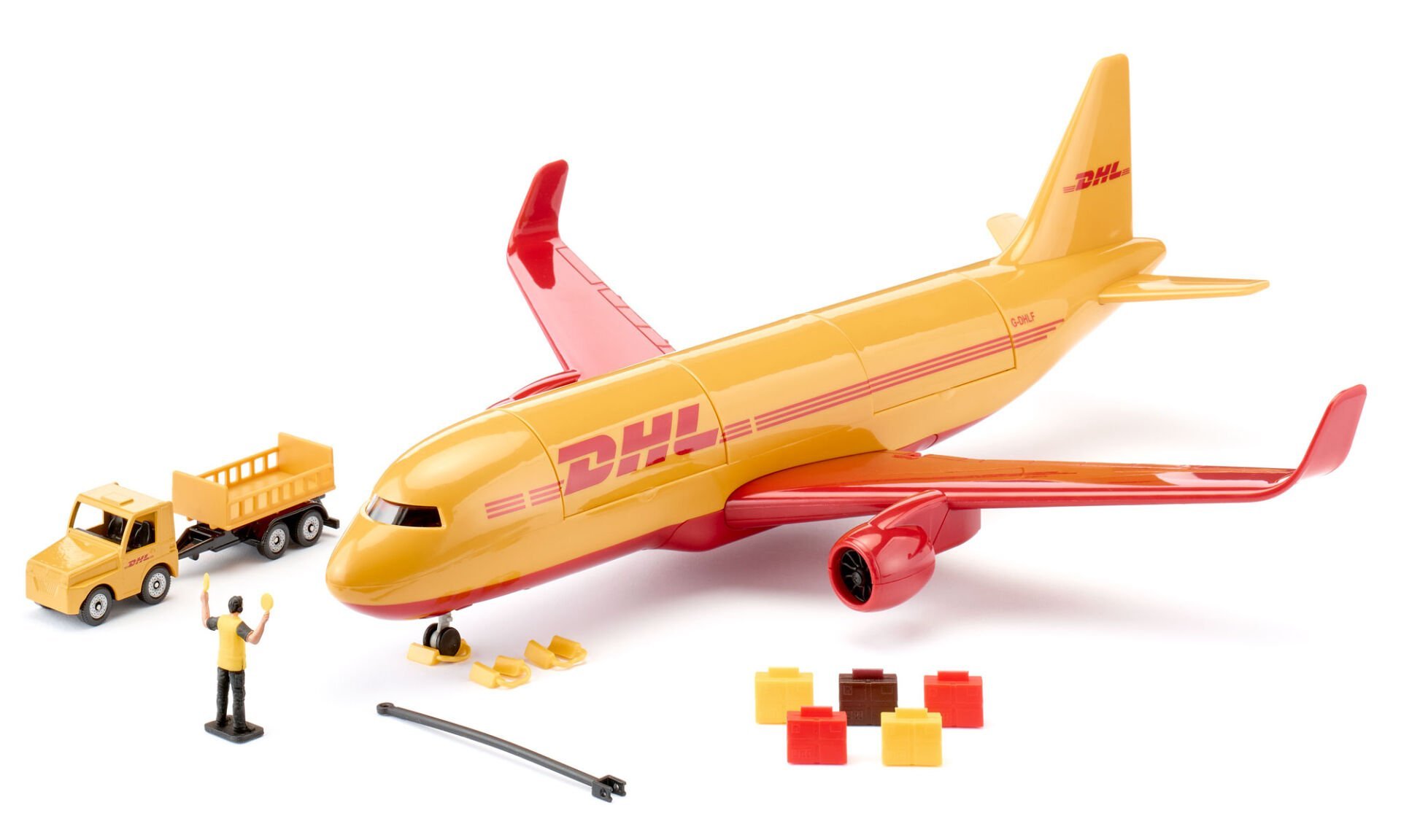 DHL  Aksesuarlı Kargo Uçağı