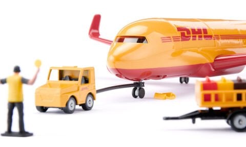DHL  Aksesuarlı Kargo Uçağı