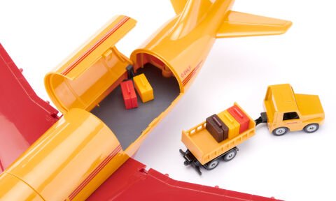 DHL  Aksesuarlı Kargo Uçağı