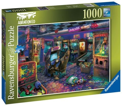 1000p Puz Eski Atari Salonu
