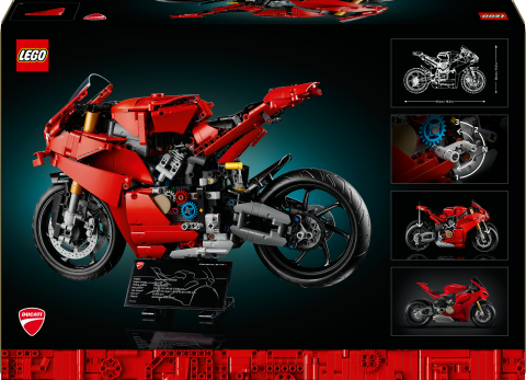 S Motosiklet Modeli Yapım Seti 42202