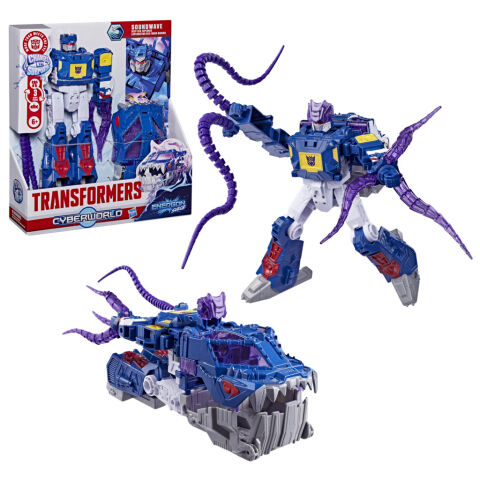 Transformers CYBERWORLD Energon Dalgalanması Soundwave Derin Deniz