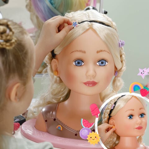 Baby born Gökkuşağı Saç Tasarım Büstü