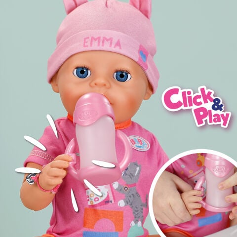 Baby born 43cm Emma Bebeği - Tut & Oyna Serisi