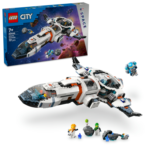 LEGO® City Modüler Galaktik Uzay Gemisi, Çocuklar için Uzay Oyuncağı 60446