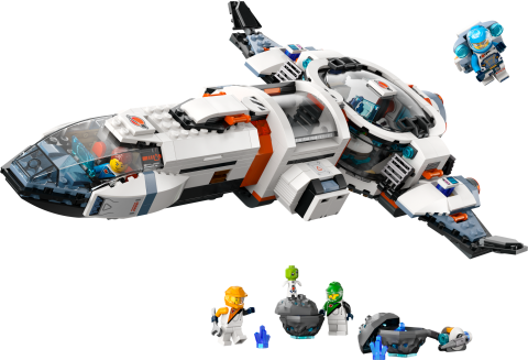LEGO® City Modüler Galaktik Uzay Gemisi, Çocuklar için Uzay Oyuncağı 60446