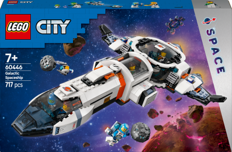 LEGO® City Modüler Galaktik Uzay Gemisi, Çocuklar için Uzay Oyuncağı 60446