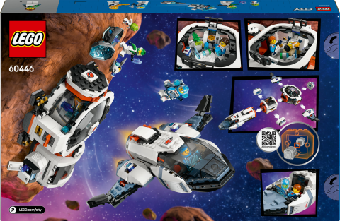 LEGO® City Modüler Galaktik Uzay Gemisi, Çocuklar için Uzay Oyuncağı 60446