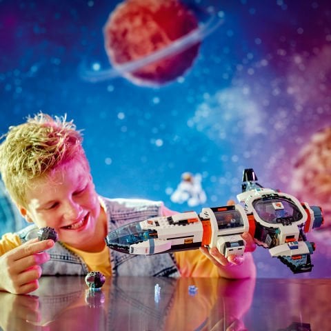 LEGO® City Modüler Galaktik Uzay Gemisi, Çocuklar için Uzay Oyuncağı 60446