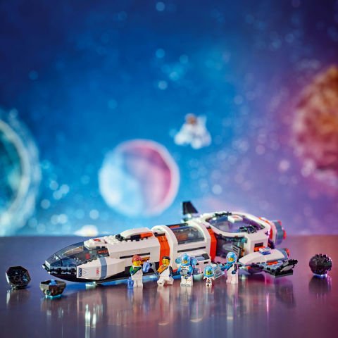 LEGO® City Modüler Galaktik Uzay Gemisi, Çocuklar için Uzay Oyuncağı 60446