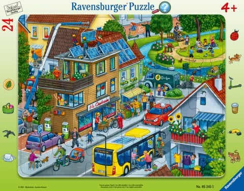 Ravensburger 24 Parçalı Büyük Çerçeveli Puzzle Şehir
