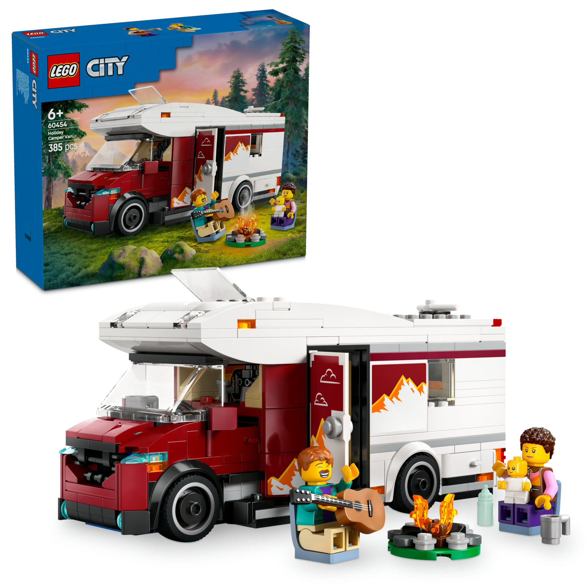 LEGO® City Tatil Macera Karavanı Oyuncak Araç Seti 60454