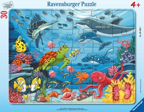 Ravensburger 30 Parçalı Büyük Çerçeveli Puzzle Deniz Altında