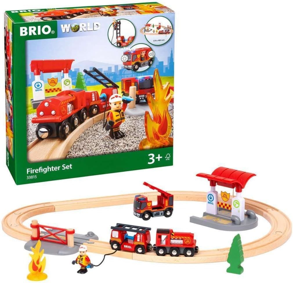 BRIO İtfaiyeci Seti