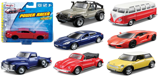 Maisto Power Racer Araç 11,5 cm (Tekli)