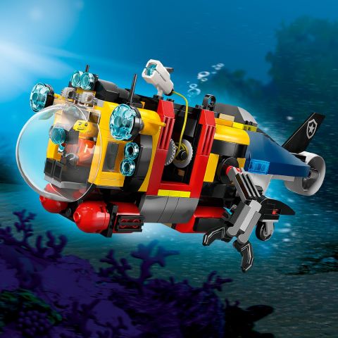 LEGO® City Helikopter, İtfaiye Kamyonu ve Denizaltı Karışımı Oyuncak Yapım Seti 60462