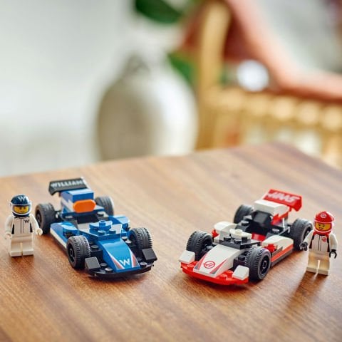LEGO® City F1® Williams Racing ve Haas F1® Yarış Arabaları Araç Oyuncak Seti 60464