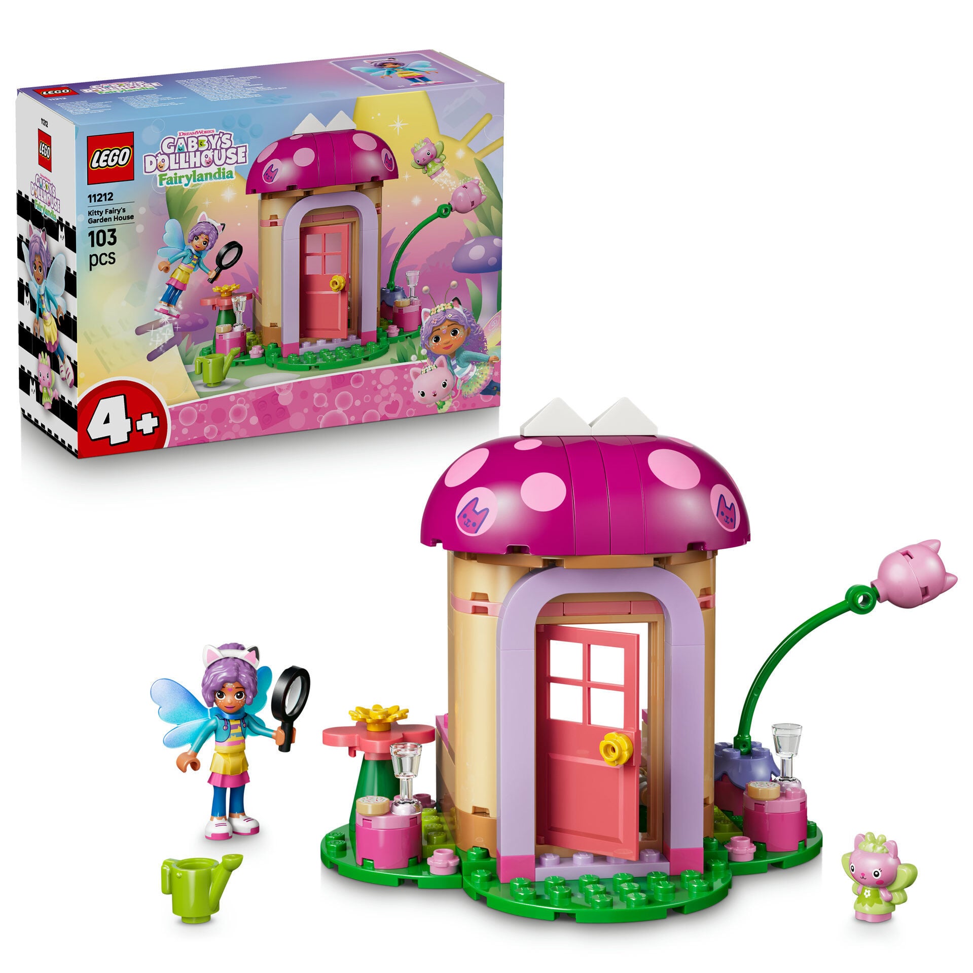 LEGO® Gabby’s Dollhouse Peri Kedi’nin Bahçe Evi 11212