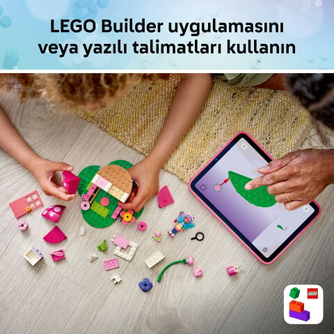 LEGO® Gabby’s Dollhouse Peri Kedi’nin Bahçe Evi 11212