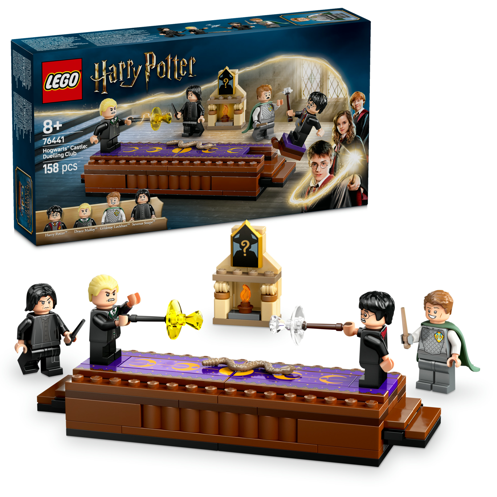 LEGO® Harry Potter™ Hogwarts™ Şatosu: Düello Kulübü Çocuklar için Büyücü Oyuncağı 76441