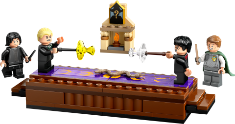 LEGO® Harry Potter™ Hogwarts™ Şatosu: Düello Kulübü Çocuklar için Büyücü Oyuncağı 76441