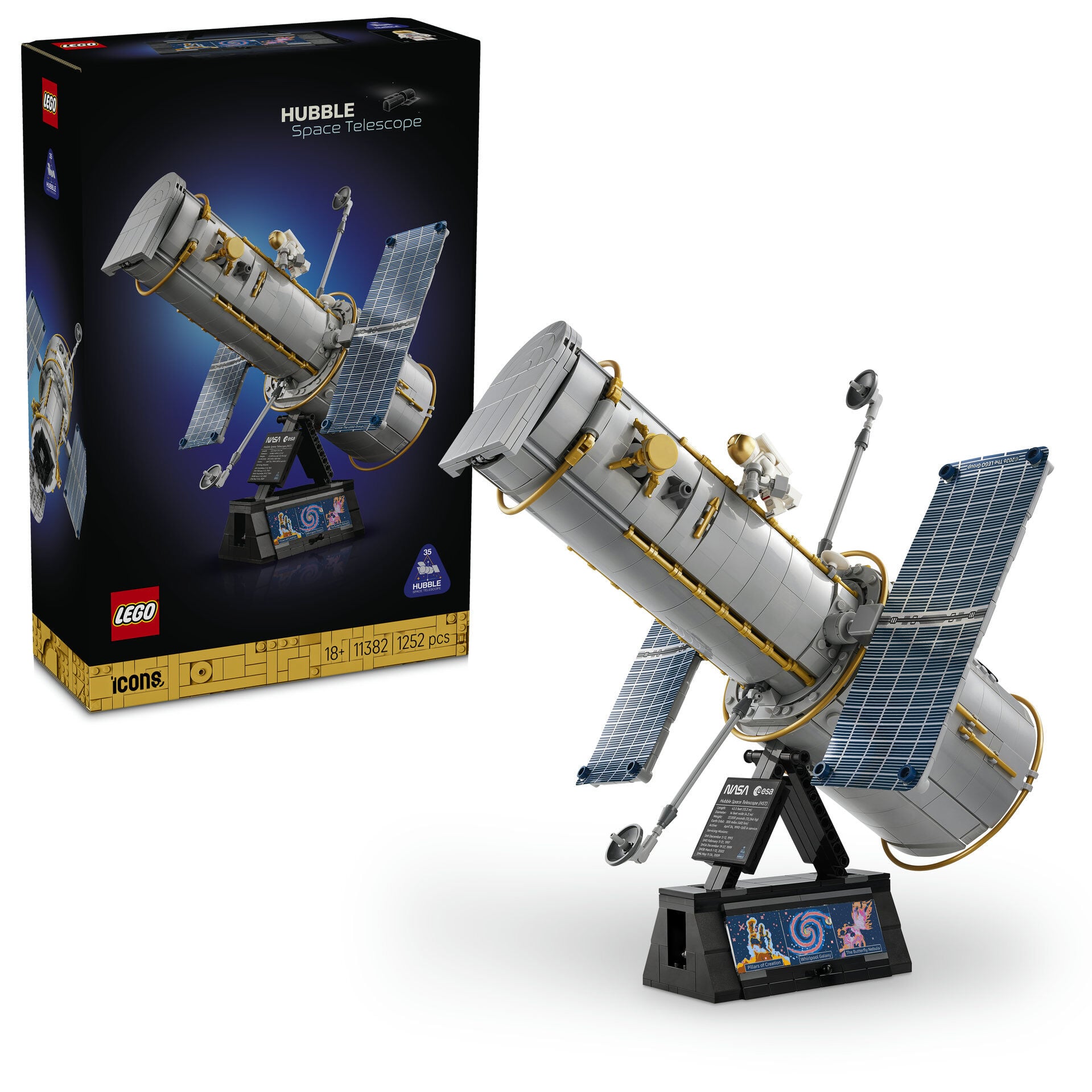 LEGO® Icons Hubble Uzay Teleskobu 11382