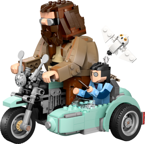 LEGO® Harry Potter™ Hagrid™ ve Harry’nin Motosiklet Yolculuğu, Sihirli Oyuncak 76443