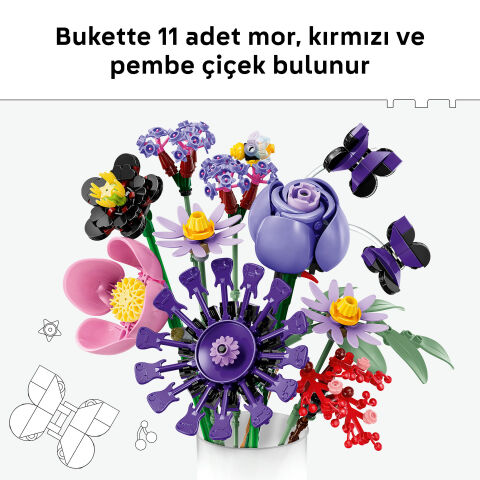 LEGO® Botanicals Olivia Rodrigo’nun Çiçek Buketi 11507