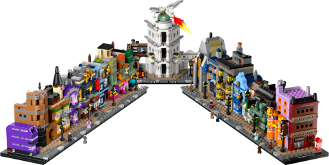 LEGO® Harry Potter™ Diagon Yolu Büyücü Mağazaları, Yetişkinler için Büyücü Seti 76444