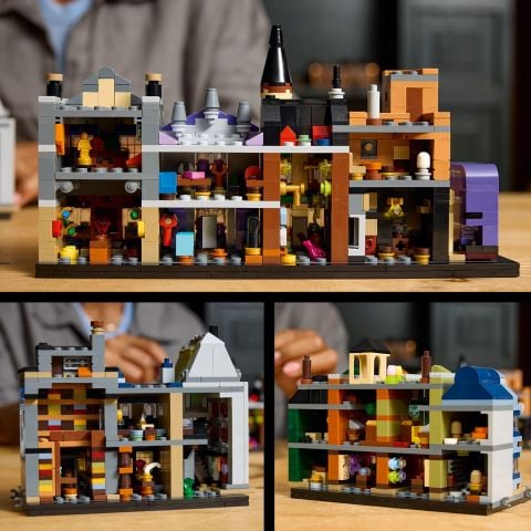 LEGO® Harry Potter™ Diagon Yolu Büyücü Mağazaları, Yetişkinler için Büyücü Seti 76444